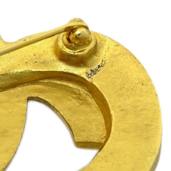 Chanel Heart Brooch Gold - Picture 8 of 8